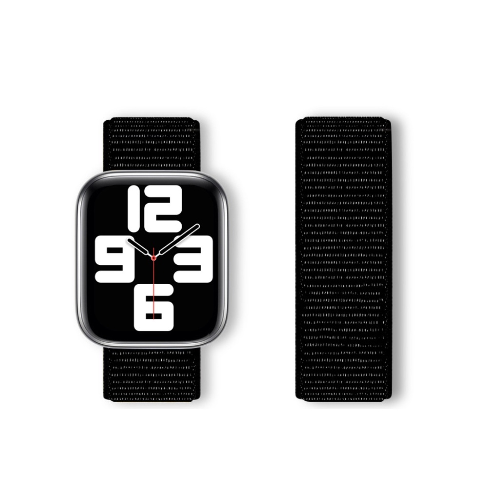 Sports Loop Apple Watch Strap - Black